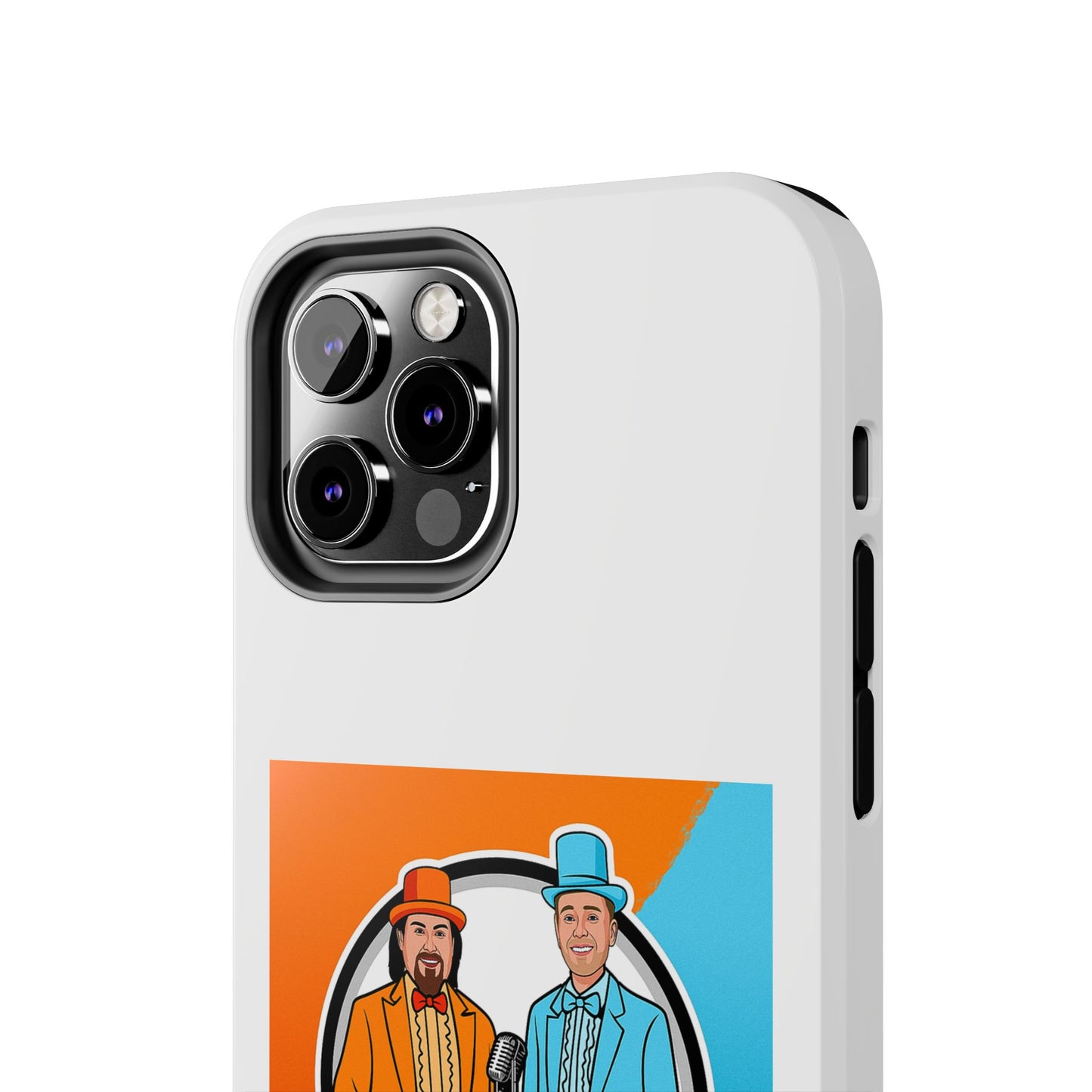 Colorful Tough Phone Case with 'Suck It Up Man' Design