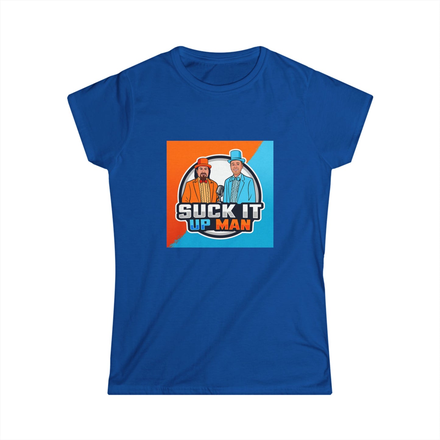 Suck It Up Man Women's Softstyle Tee
