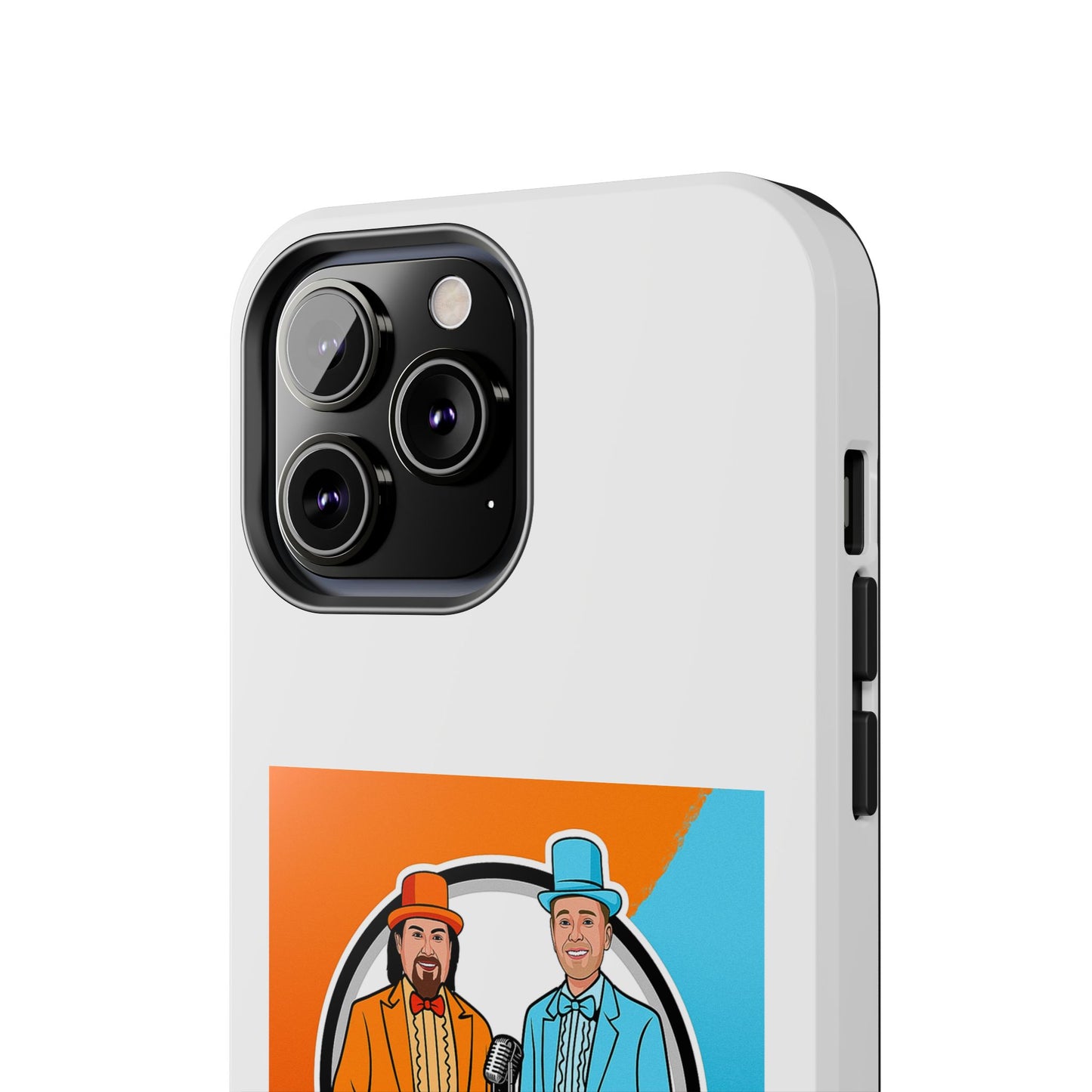 Colorful Tough Phone Case with 'Suck It Up Man' Design