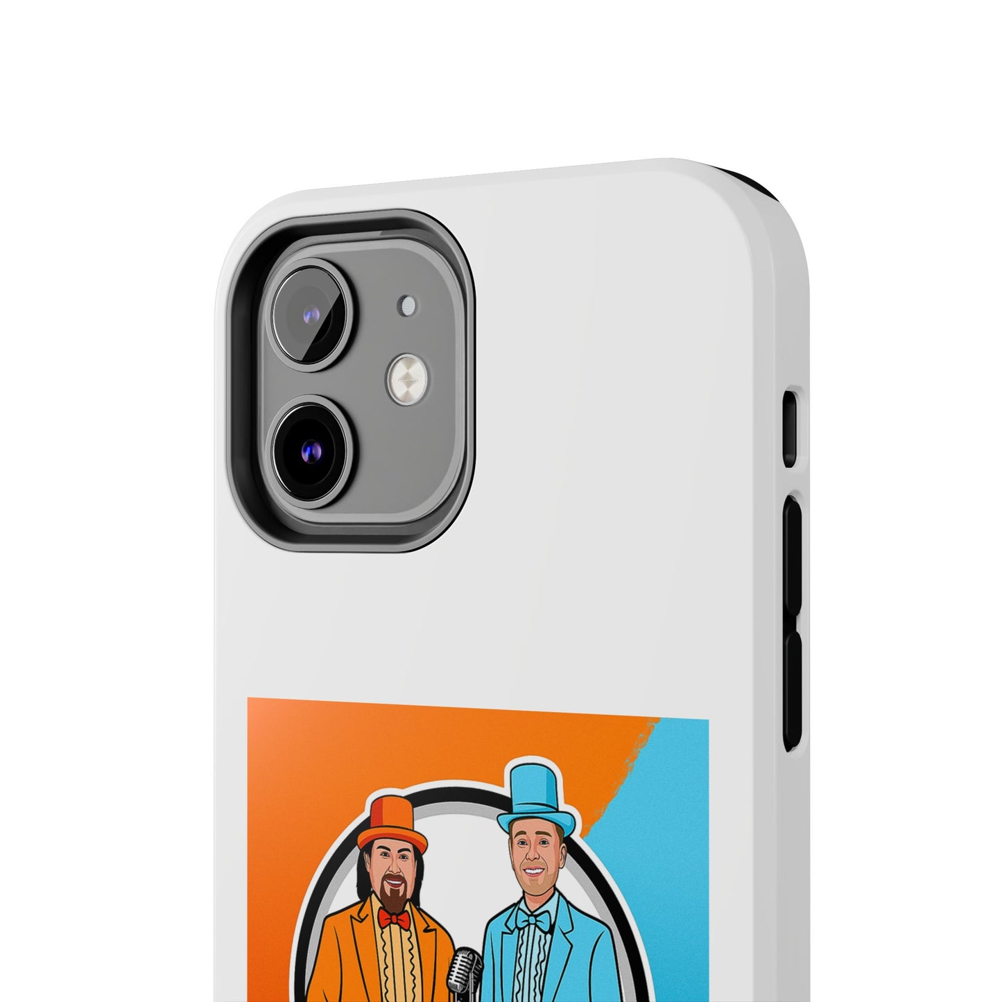 Colorful Tough Phone Case with 'Suck It Up Man' Design