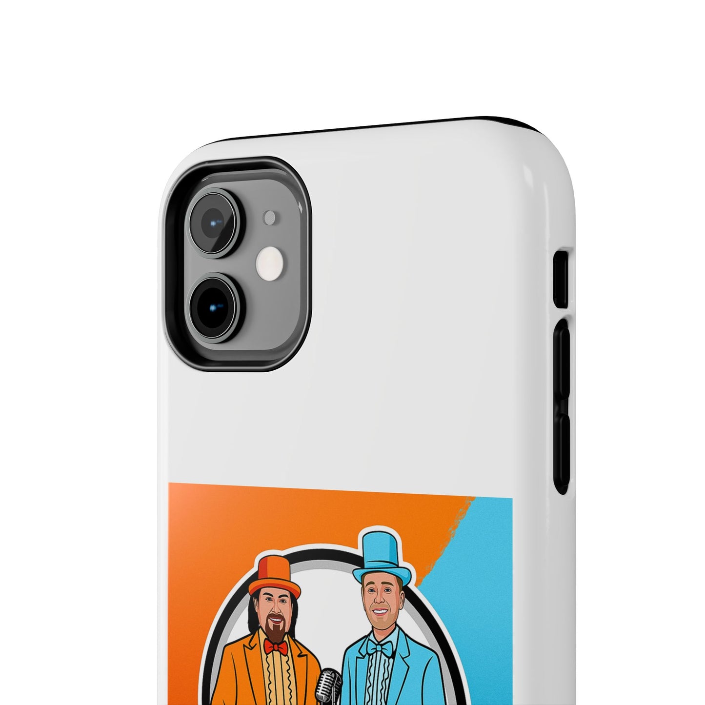 Colorful Tough Phone Case with 'Suck It Up Man' Design