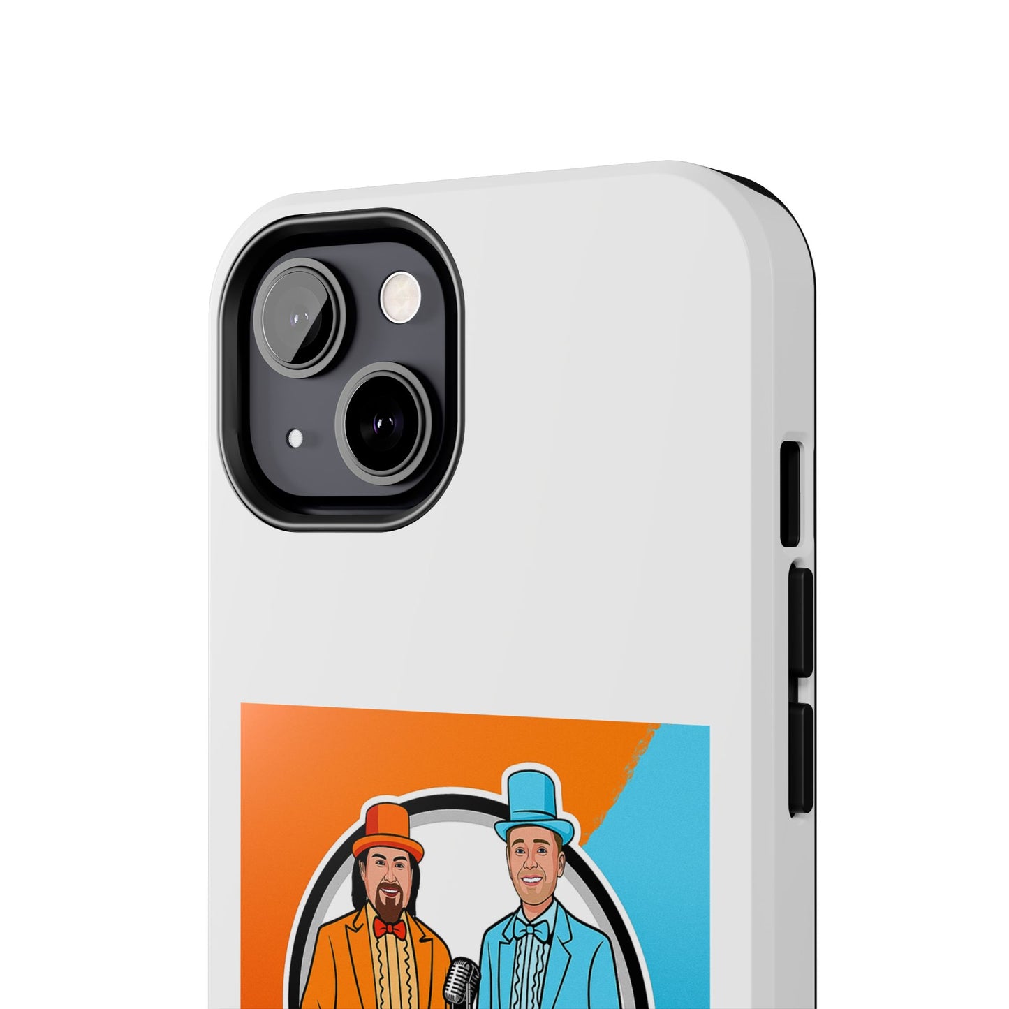 Colorful Tough Phone Case with 'Suck It Up Man' Design