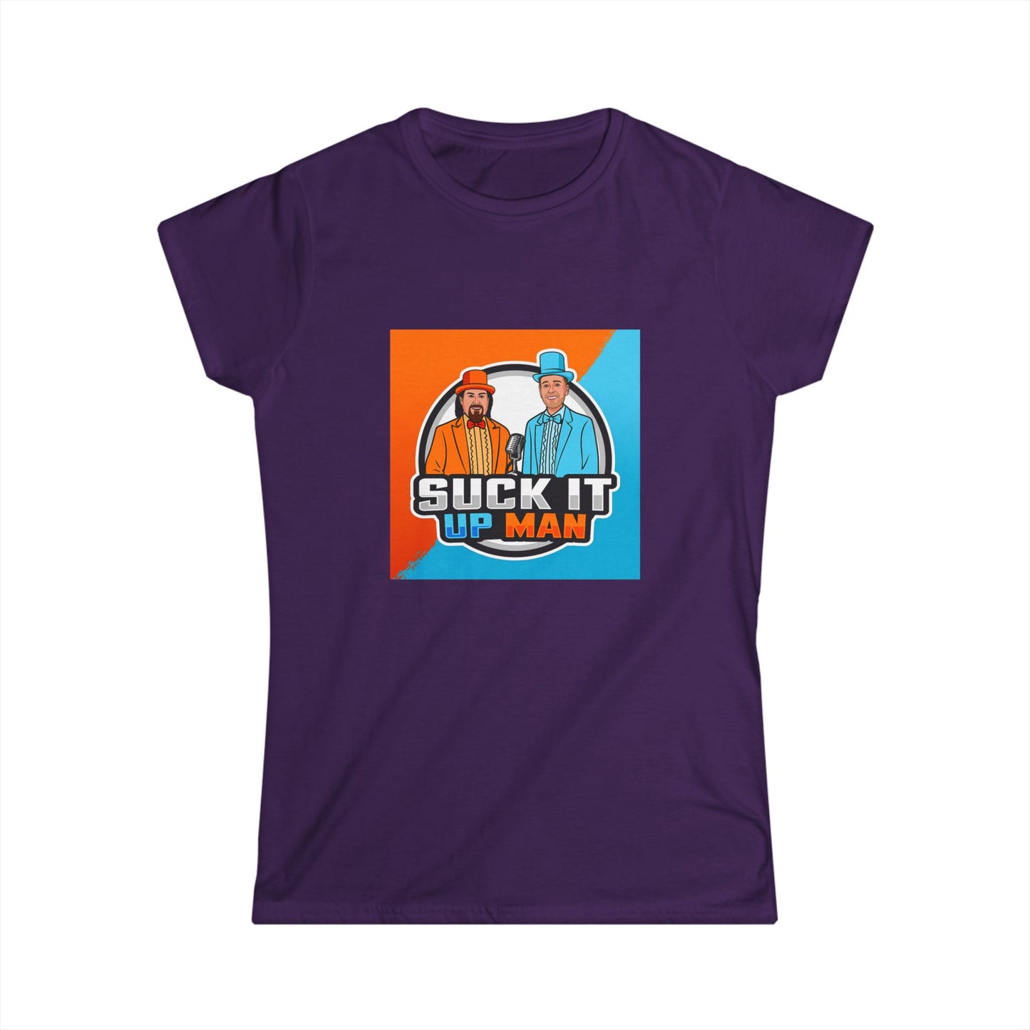 Suck It Up Man Women's Softstyle Tee