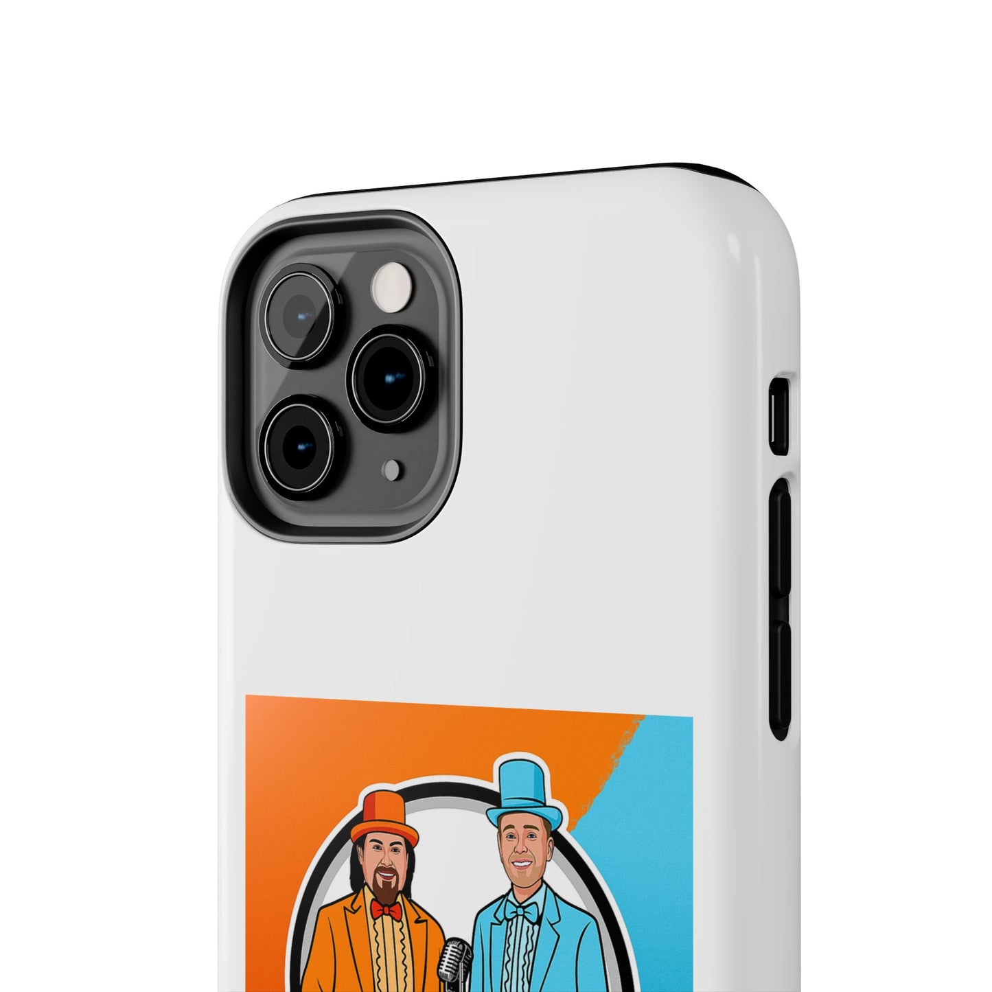 Colorful Tough Phone Case with 'Suck It Up Man' Design