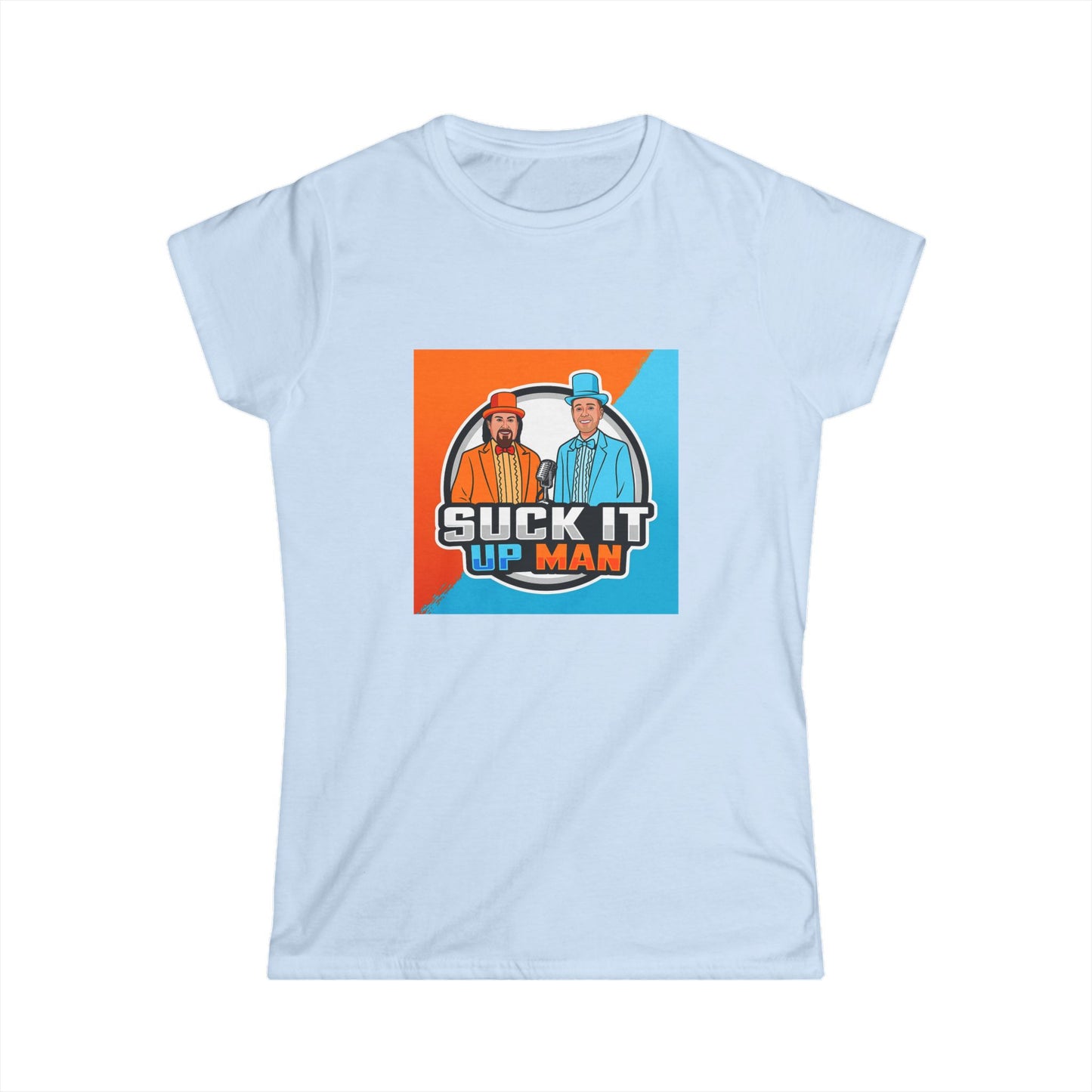 Suck It Up Man Women's Softstyle Tee