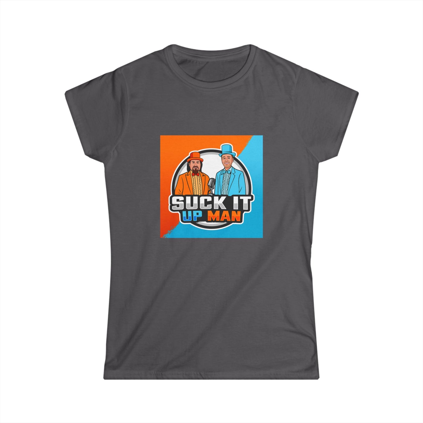 Suck It Up Man Women's Softstyle Tee