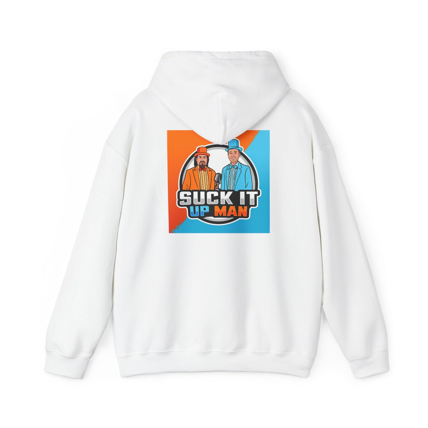 'Suck It Up Man' Graphic Hoodie for Everyday Comfort