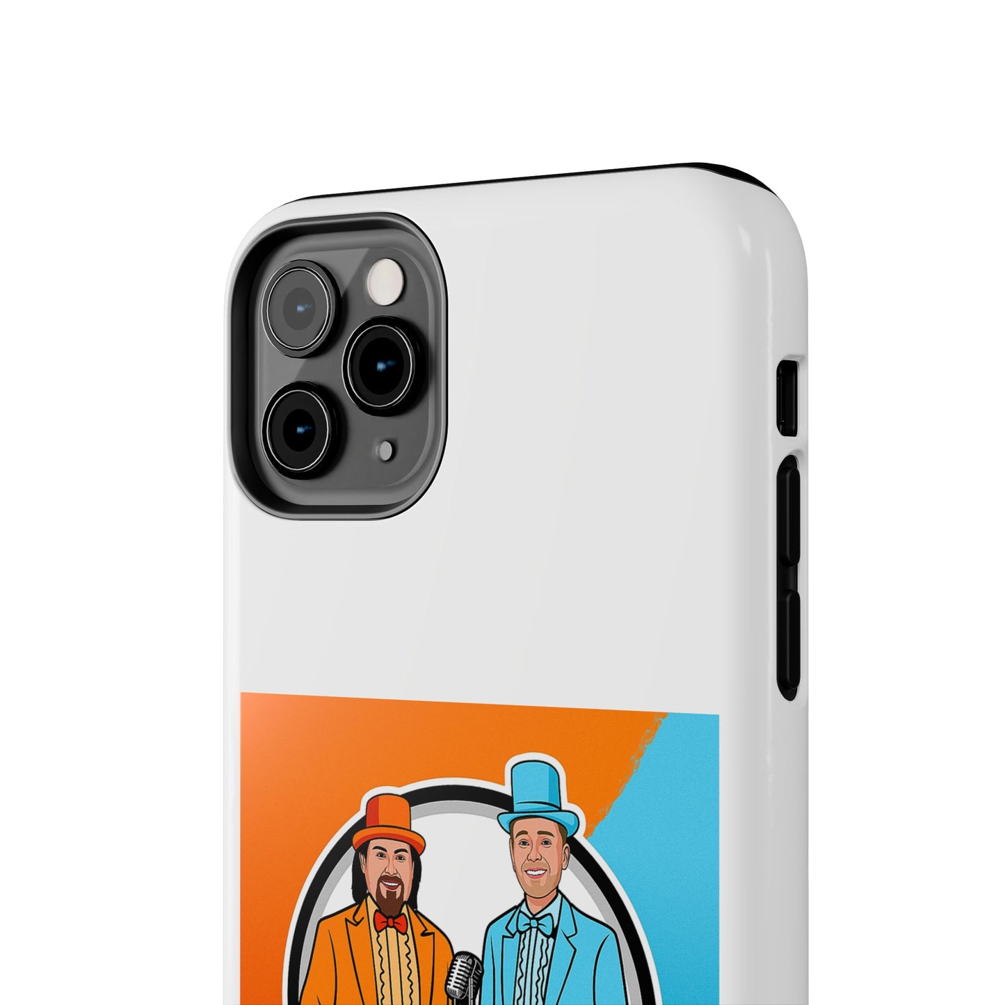 Colorful Tough Phone Case with 'Suck It Up Man' Design