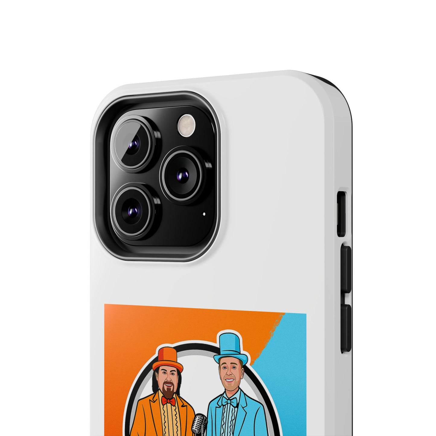 Colorful Tough Phone Case with 'Suck It Up Man' Design