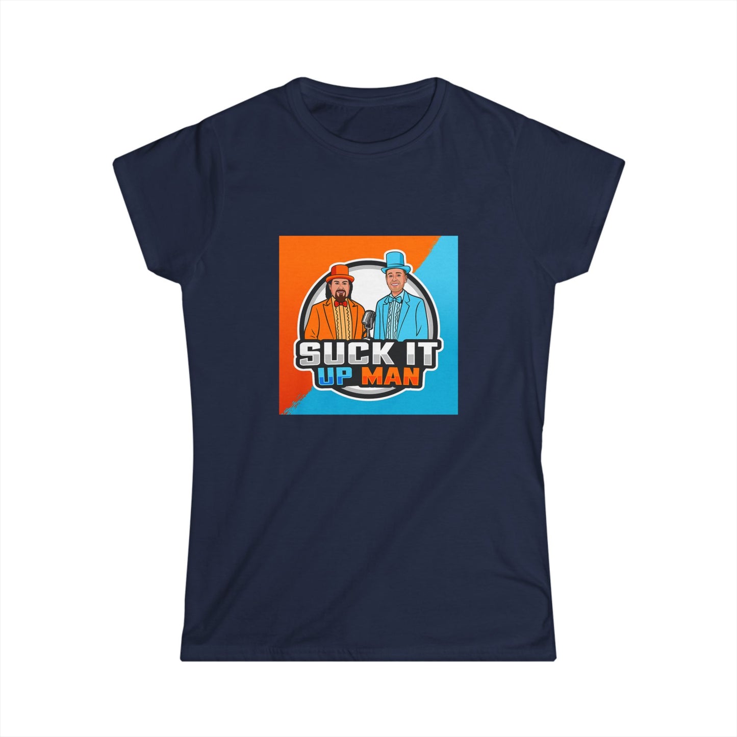 Suck It Up Man Women's Softstyle Tee
