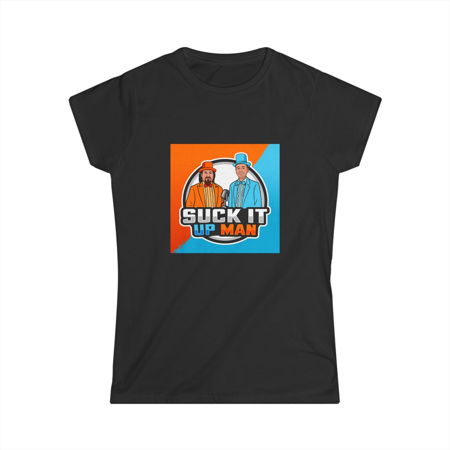 Suck It Up Man Women's Softstyle Tee