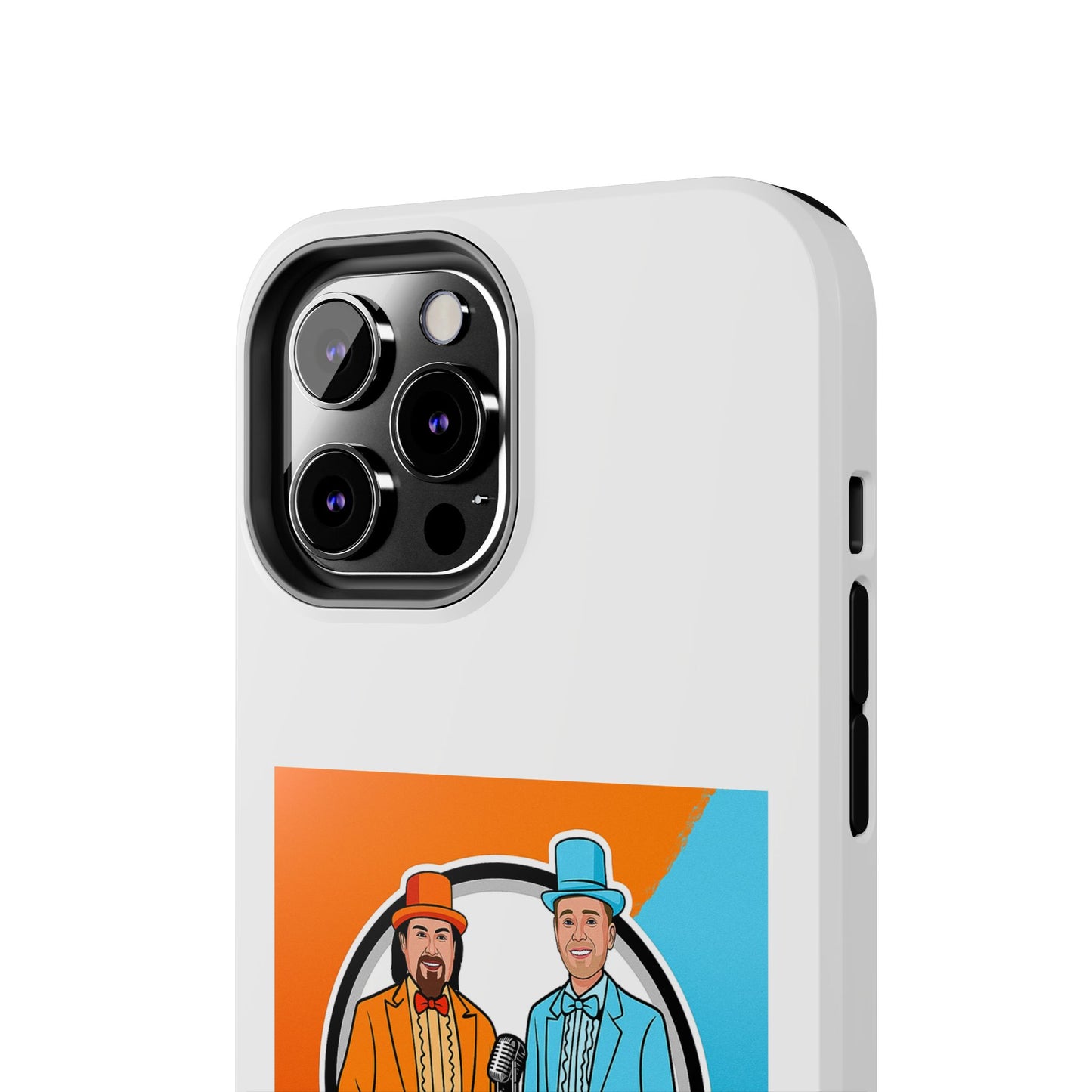 Colorful Tough Phone Case with 'Suck It Up Man' Design