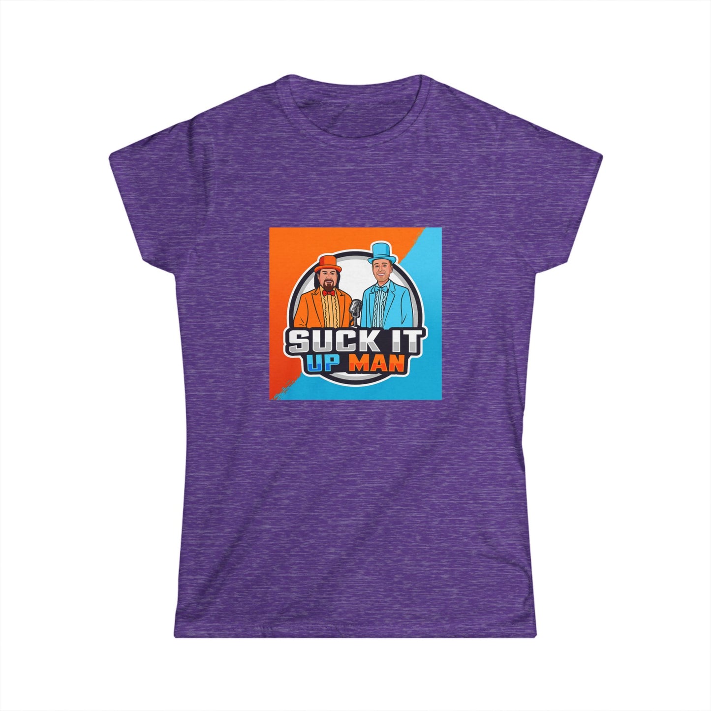 Suck It Up Man Women's Softstyle Tee
