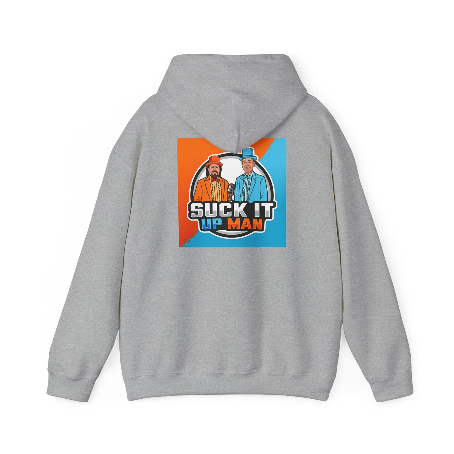 'Suck It Up Man' Graphic Hoodie for Everyday Comfort