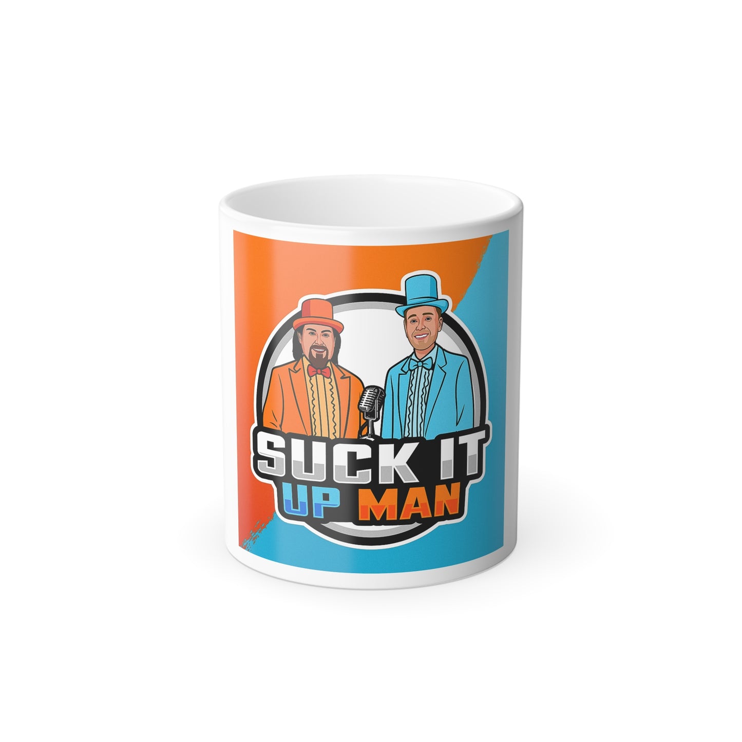"Suck It Up Man" Fun Coffee Cup for Personal Use & Gifting