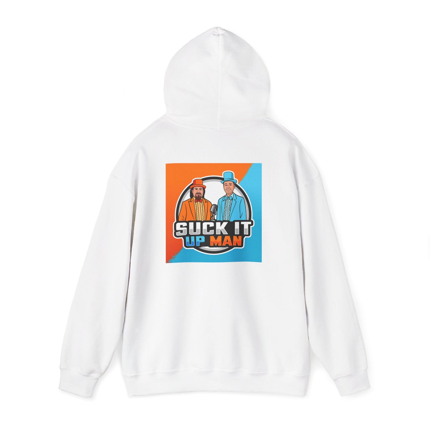 'Suck It Up Man' Graphic Hoodie for Everyday Comfort