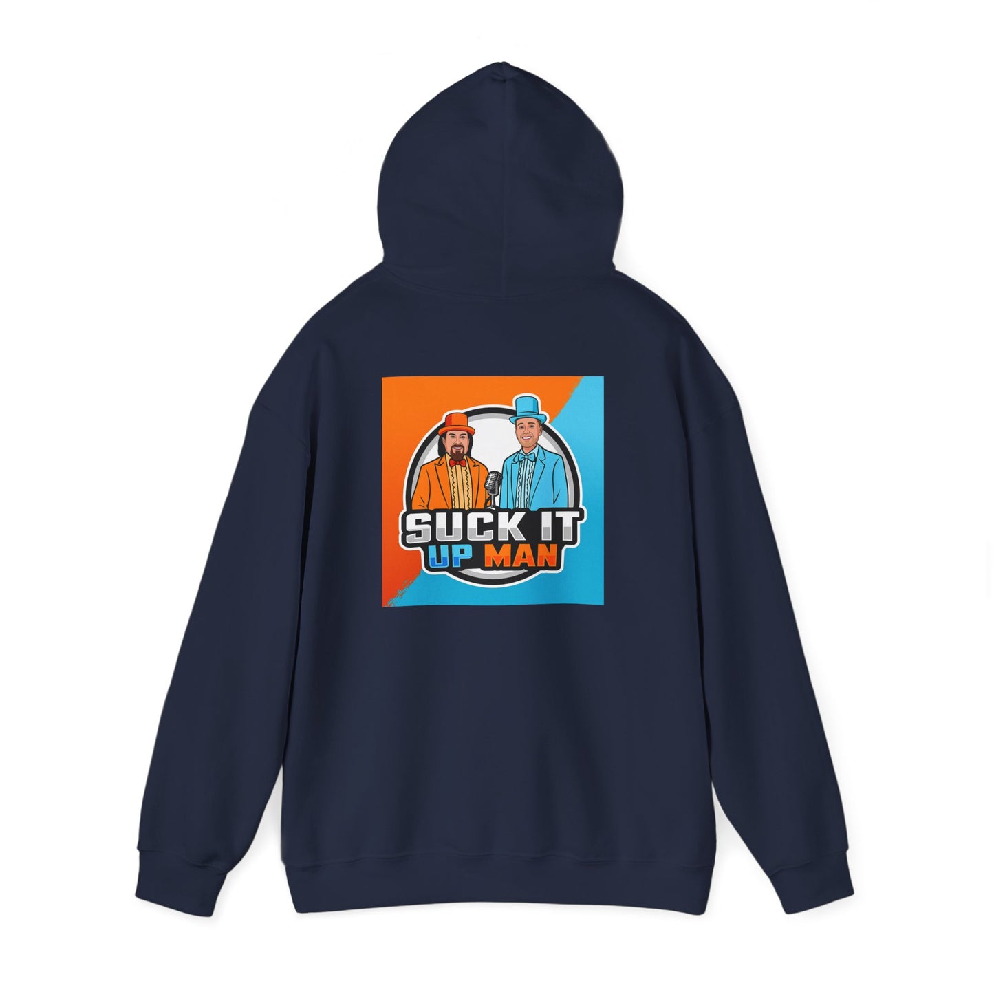 'Suck It Up Man' Graphic Hoodie for Everyday Comfort