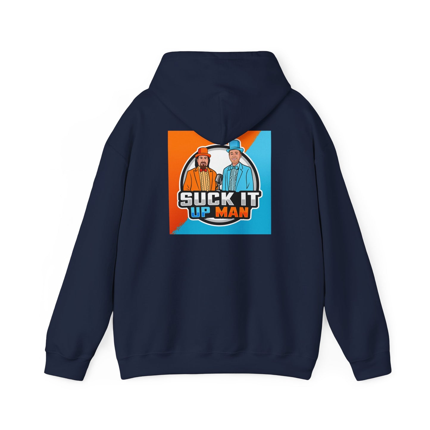 'Suck It Up Man' Graphic Hoodie for Everyday Comfort
