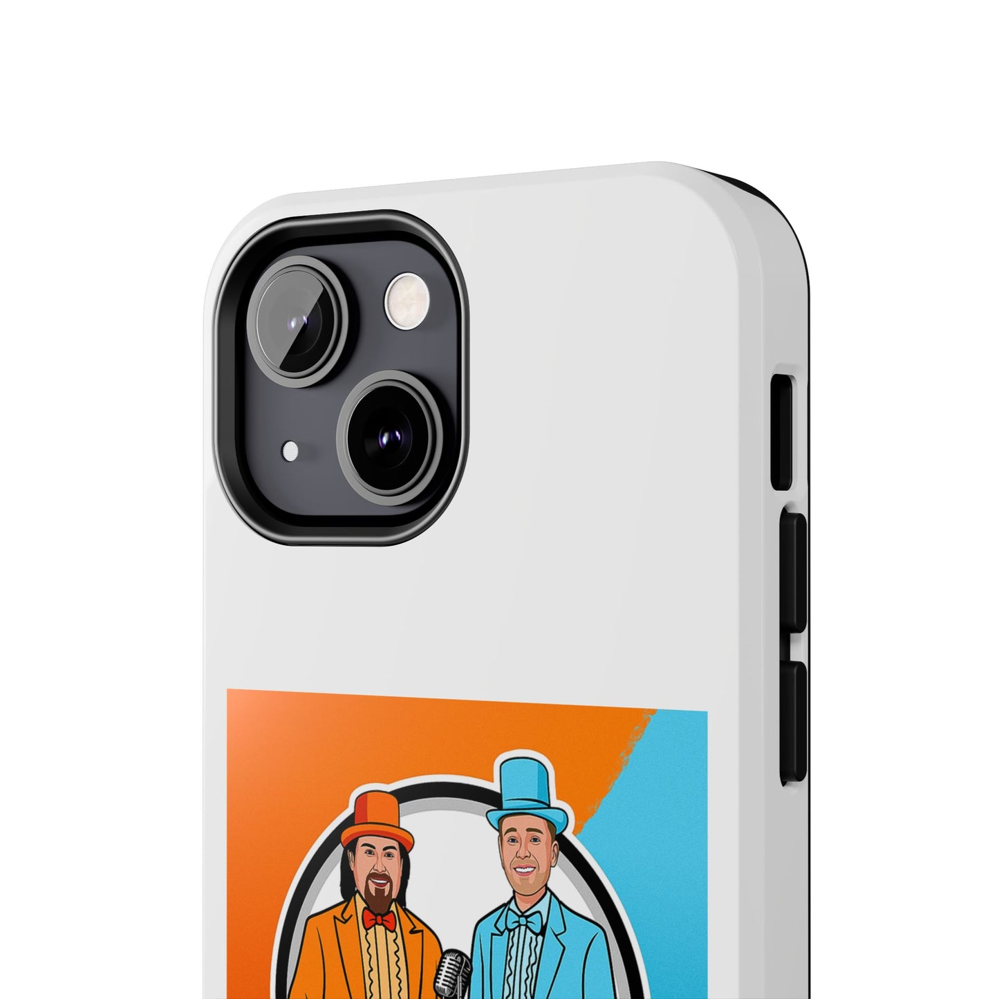 Colorful Tough Phone Case with 'Suck It Up Man' Design